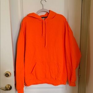 Fruit of the Loom Vibrant Orange Hoodie
